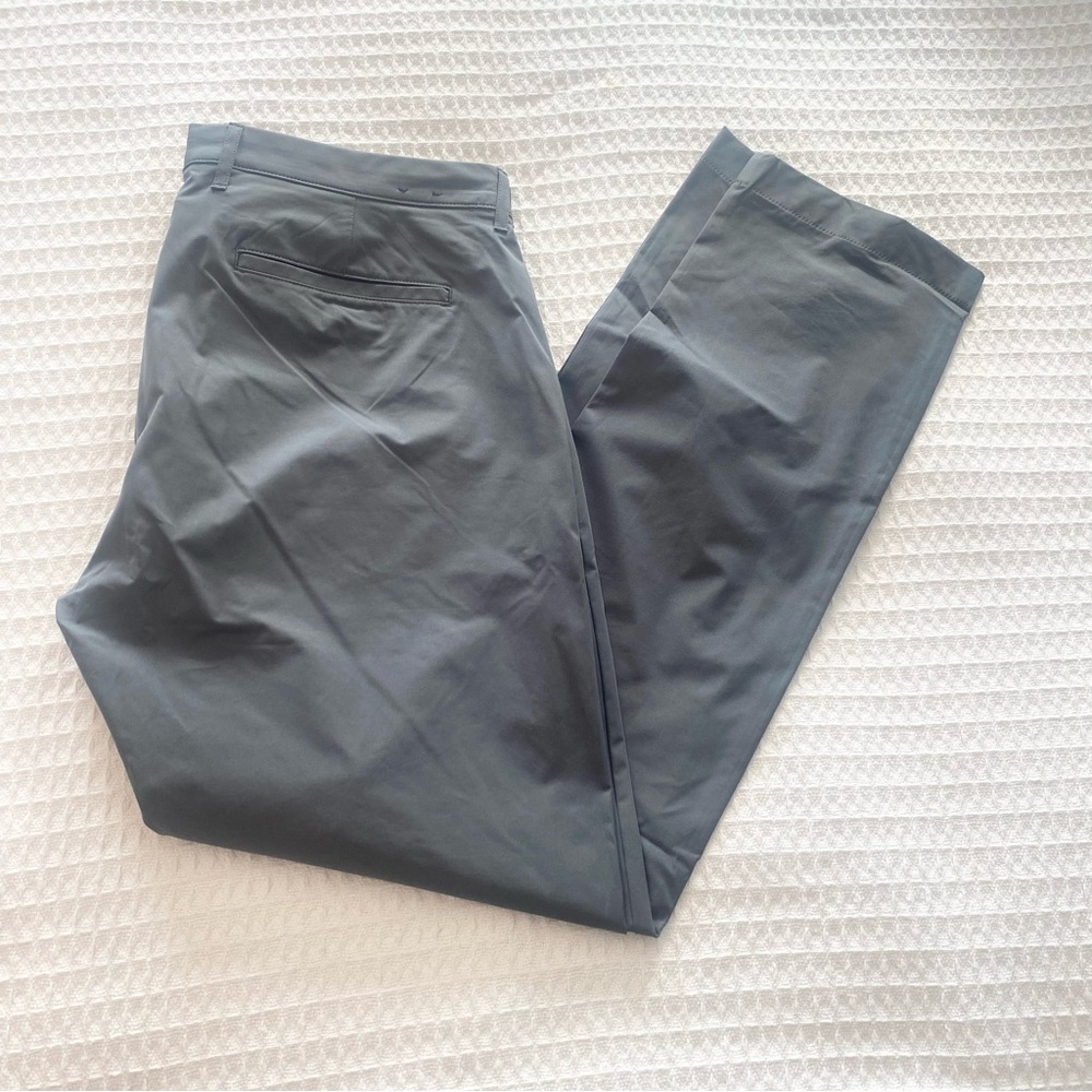 J. Crew Slim-fit tech chino pant grey 36 waist 32 length